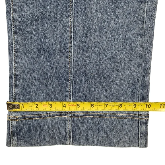 NWT Mica Jeans - High Rise Wide Leg Blue Denim Womens Jeans - Picture 11 of 16